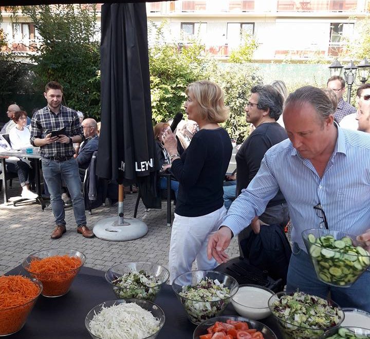 Le traditionnel BBQ 2017 de la Bourgmestre et son équipe